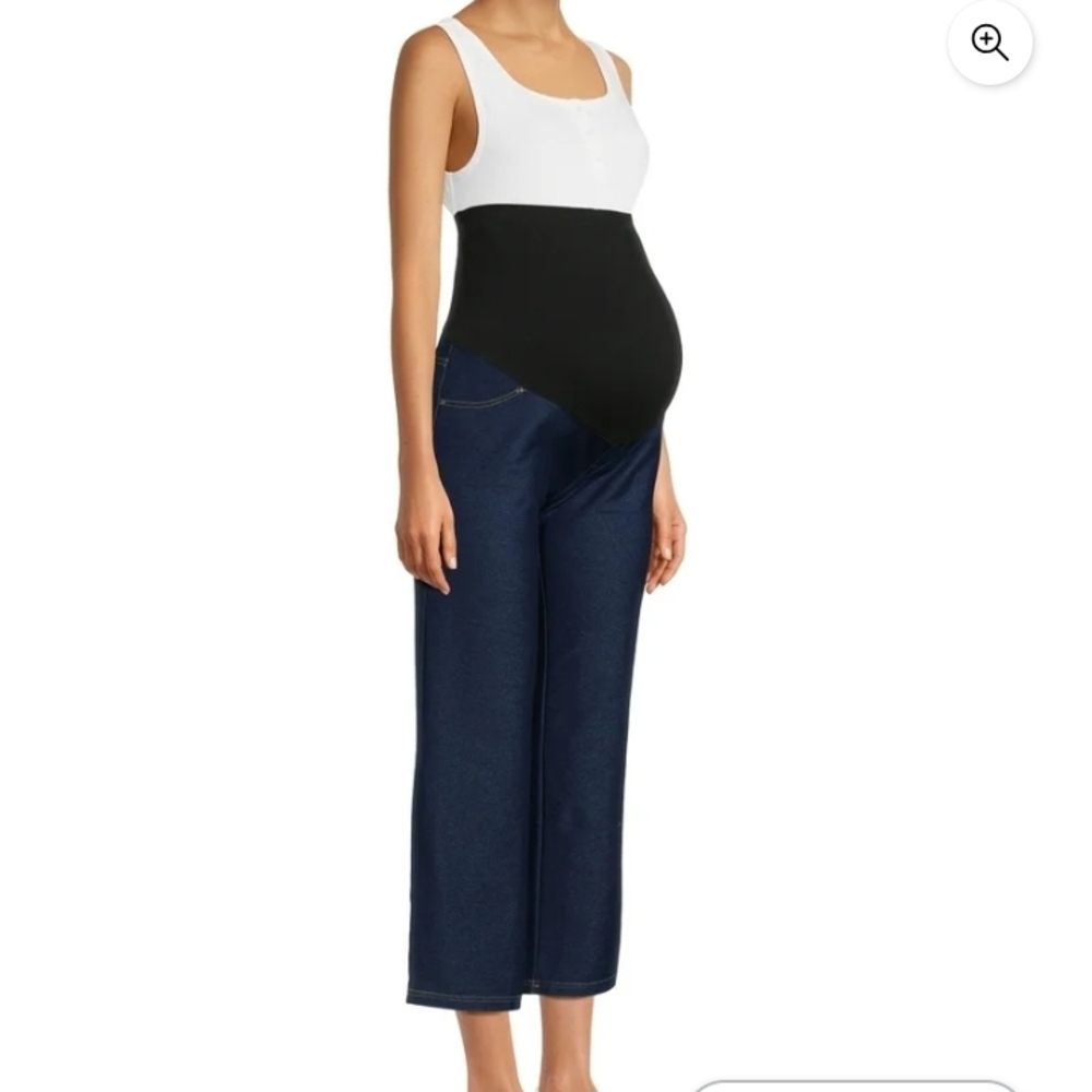 NWT  Maternity Jeggings Straight Leg size Extra Large (16-18)  Black